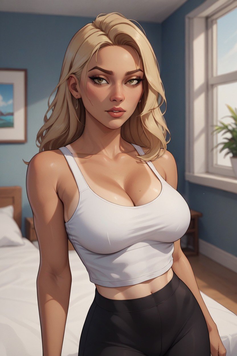 White Camisole, 18+, 버블 버트게이 AI 포르노