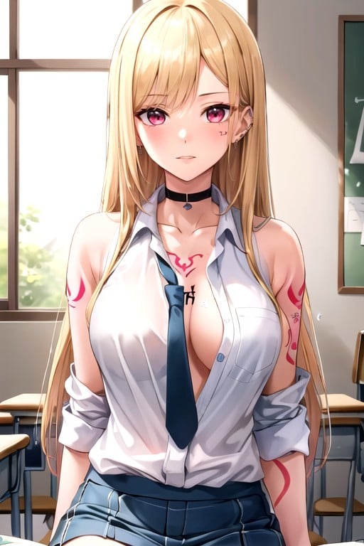 18+, Mini Skirt, Office Shirt Hentai AI Porn