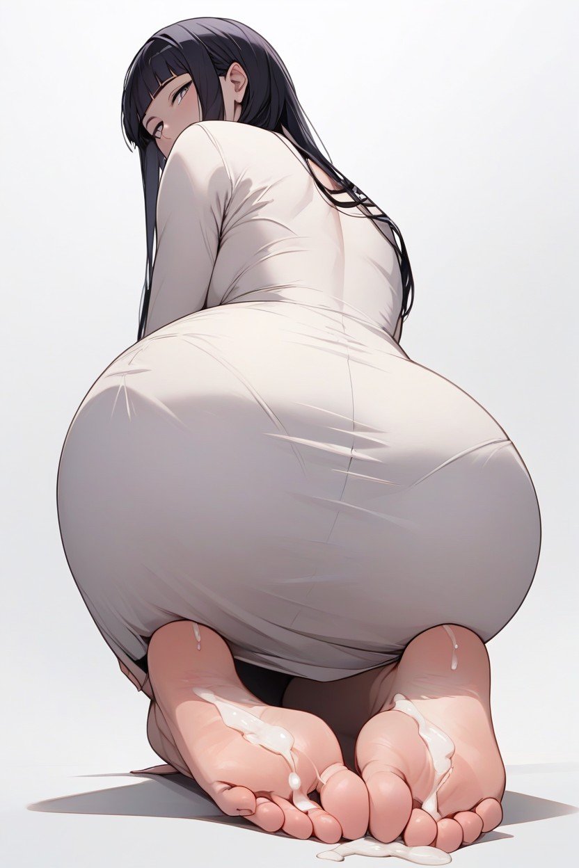 Ass Focus, Accurate Anatomy, Round AssヘンタイAIポルノ