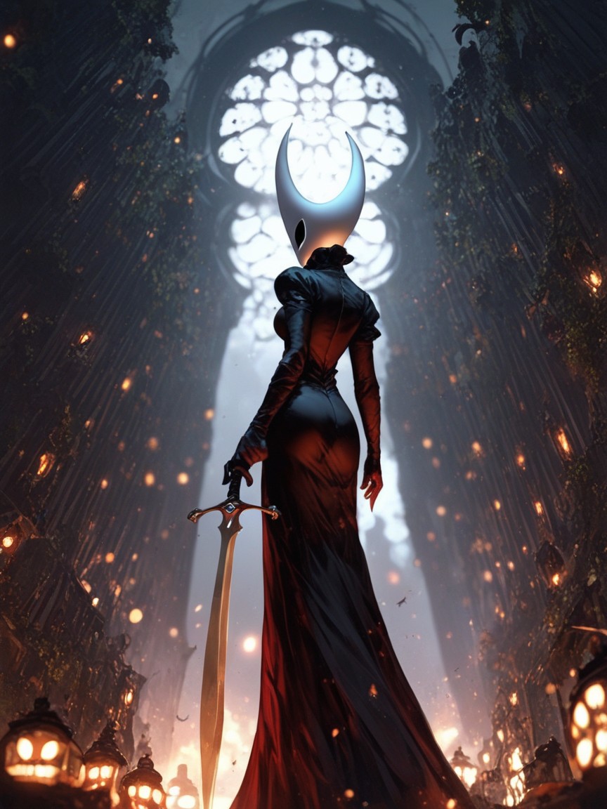 From Hollow Knight, Prompt, Rear View Hentai AI Porn