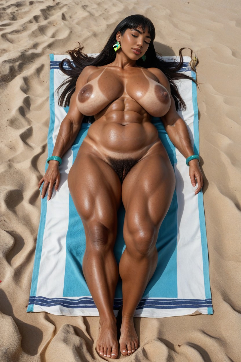 Beach, 30+, Chel From El Dorado AI Porn