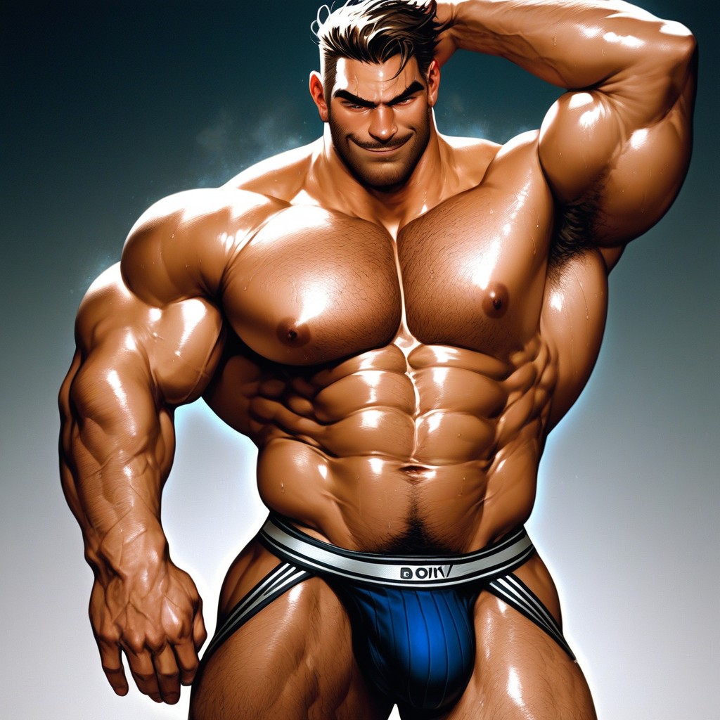 Studly, Hunky, Manly AI Gay Porn
