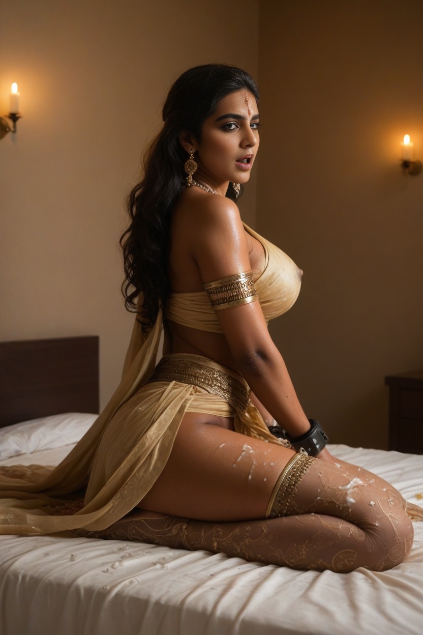 South East Asian, Indian Style, Solo AI Porn