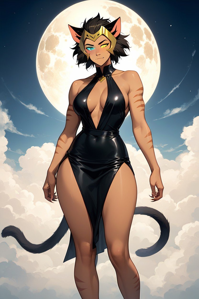 A Big Butt And Beautiful Legs, 模特姿势, Catra Is A Character From The Animated Series Shira-ra And The Princesses Of PowerAI黃漫