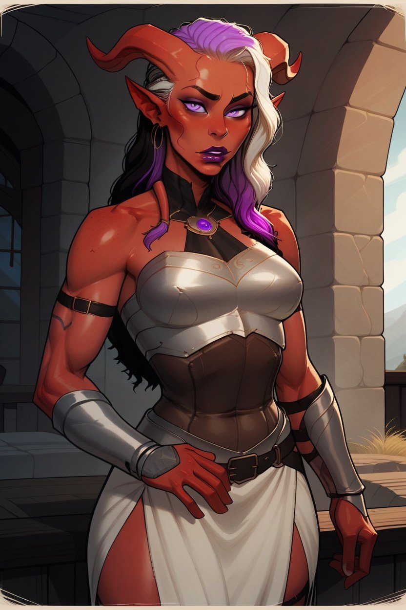 Longitud Media, Tiefling, Incase Style Hentai IA