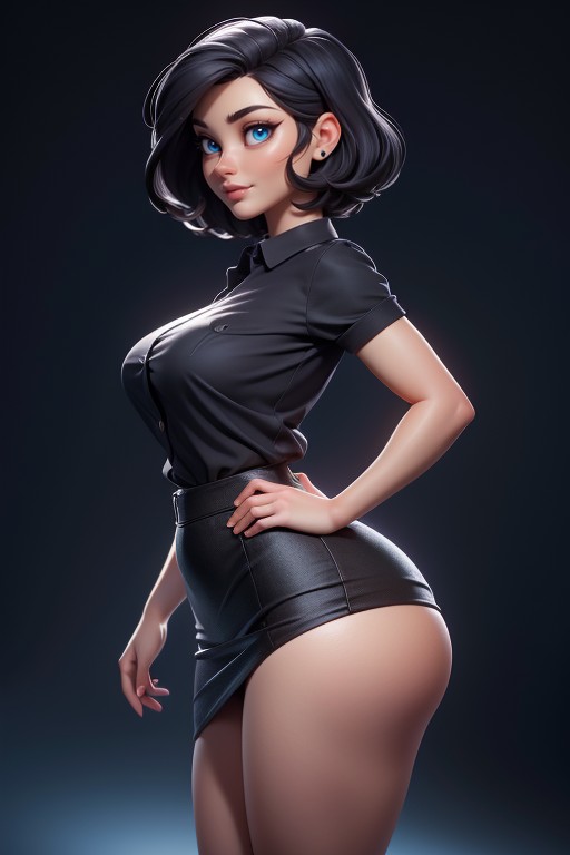 18+, Looking At Viewer, Gruesa Hentai IA