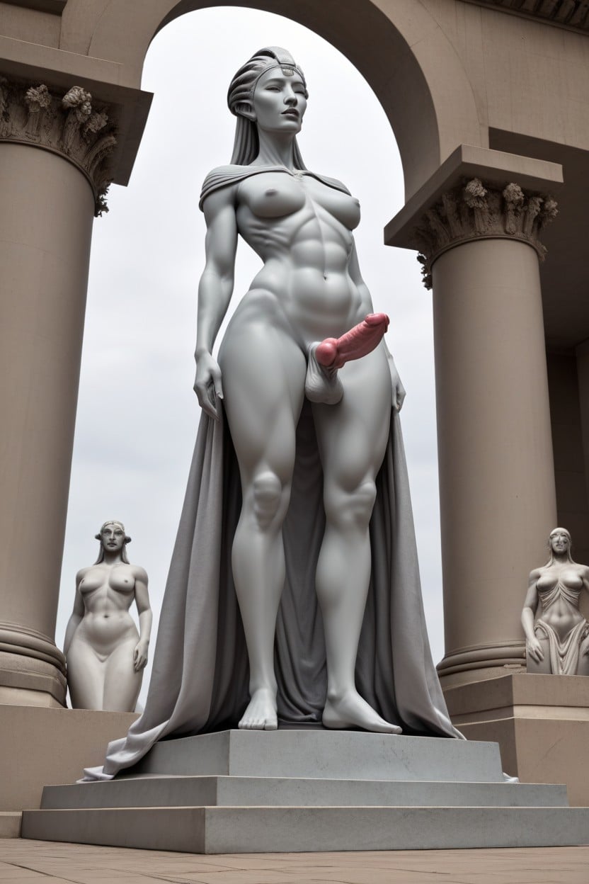 單人圖, Alien Statue, Shemale Statue 人妖AI黃片