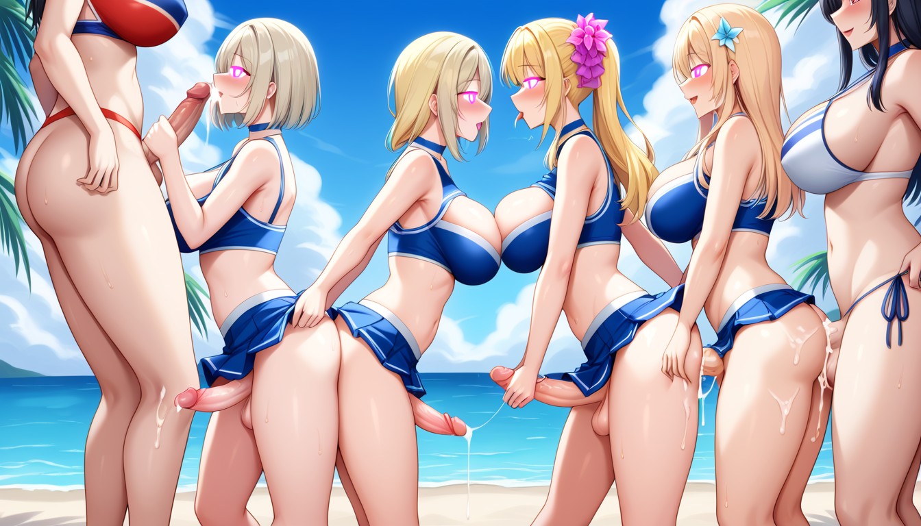 Harem, ハーレム, チョーカー ニューハーフAIポルノ