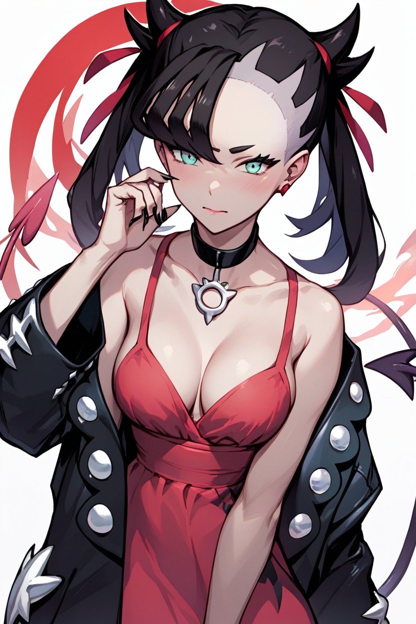 Diablo, Marnie From Pokemon As A Succubus, Demon Horn And Demon Tail Hentai IA