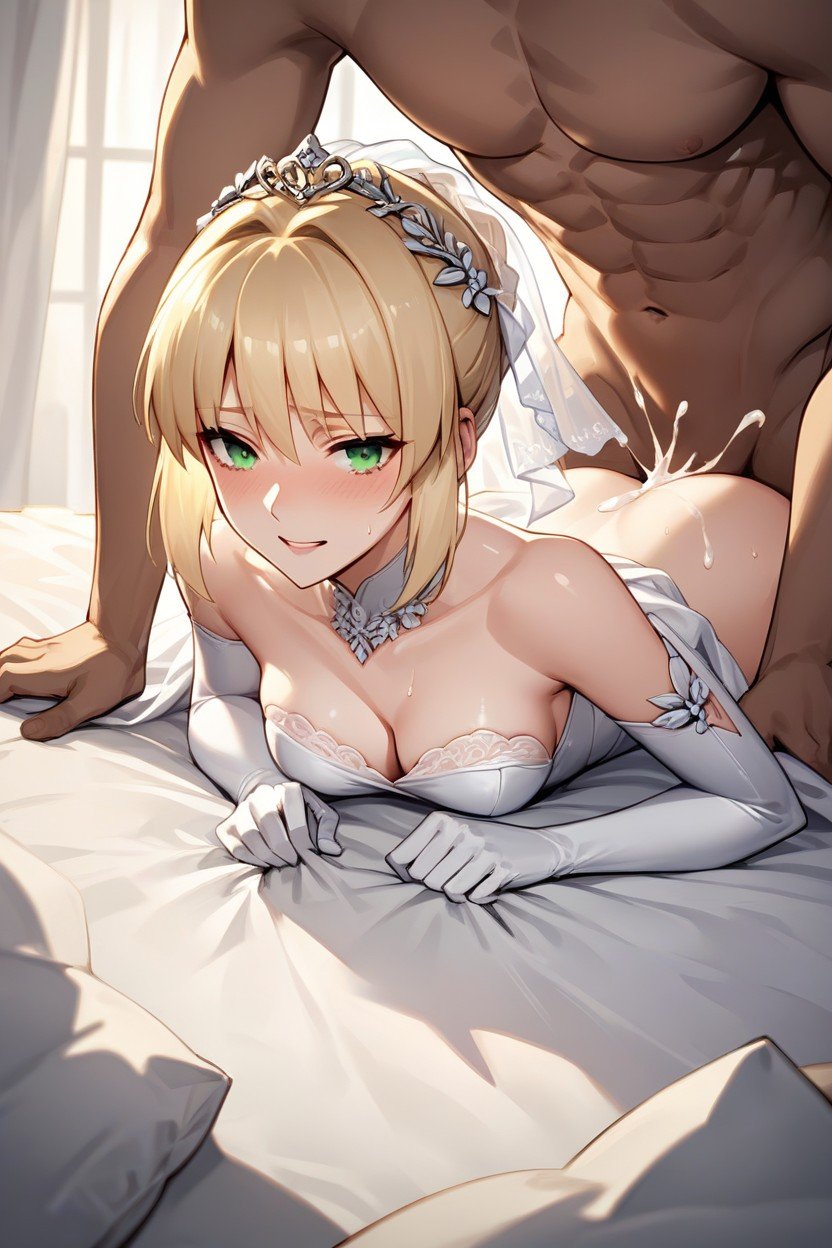 Cum Dripping, 18+, Saber From Fate Hentai AI Porn