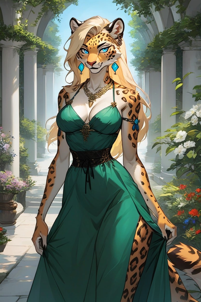 Garden, 18+, Blue Eyes ファーリーAIポルノ