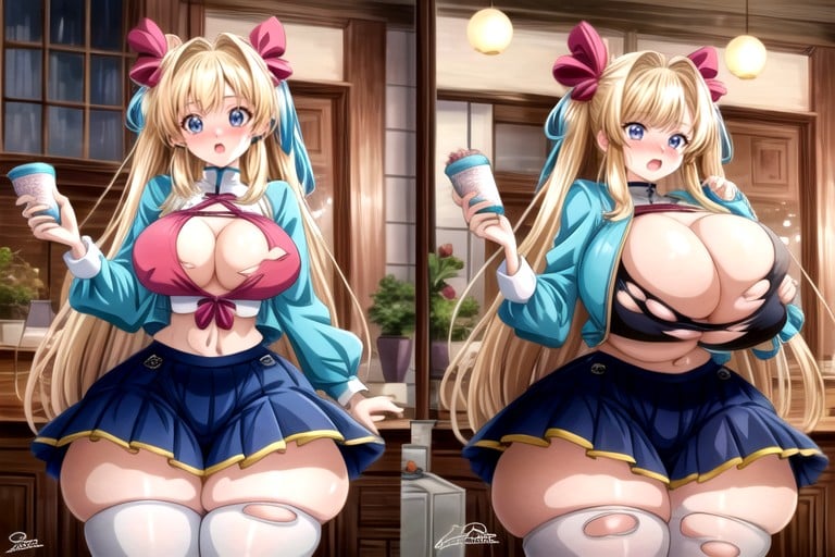 Feeding Her Fatter Self More And More To Gain Immensely Hyper Massive Amounts Of Heavy Weight And Thick Fat, Absurdly Hugely Hyper Immense Fat Breast Expansion, 18+ Hentai IA