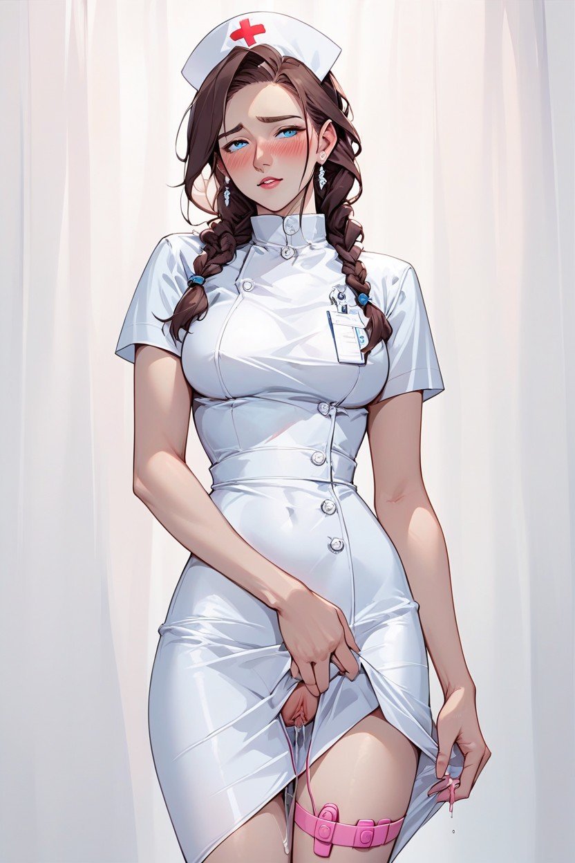 Vibrator, Nurse, 辮髮 AI黃漫