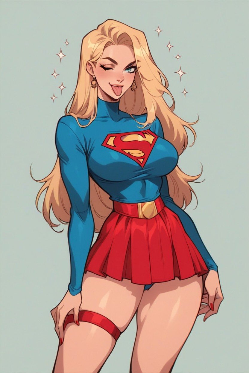 Piscada, Supergirl From Dc, 18+ Hentai IA pornografia