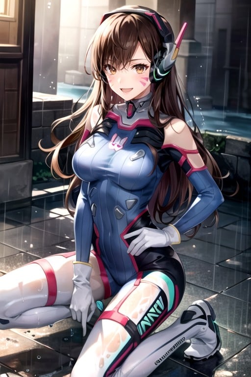 Hands On Hips, D'va (overwatch), 18+ Asian AI Porn