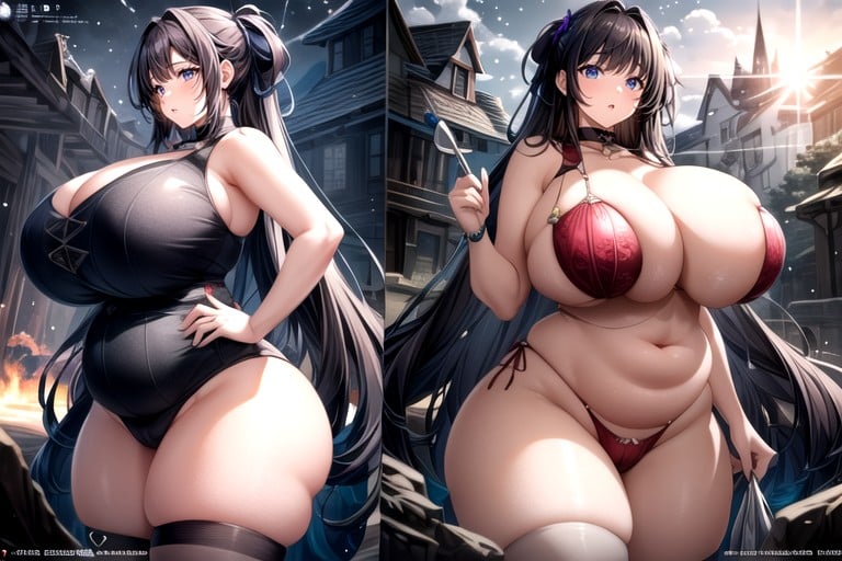 Before And After Comparison Side By Side In Mulilple Veiws Showing The Extreme Hyper Fattening Drastic Effects Of Weight Gain On A Allready Absurdly Fat Curvy Thick Plump Feedee Gainer Ussbbw, Ultra Detailed, Feeding Her Fatter Self More And More To Gain Immensely Hyper Massive Amounts Of Heavy Weight And Thick Fat Asian AI Porn