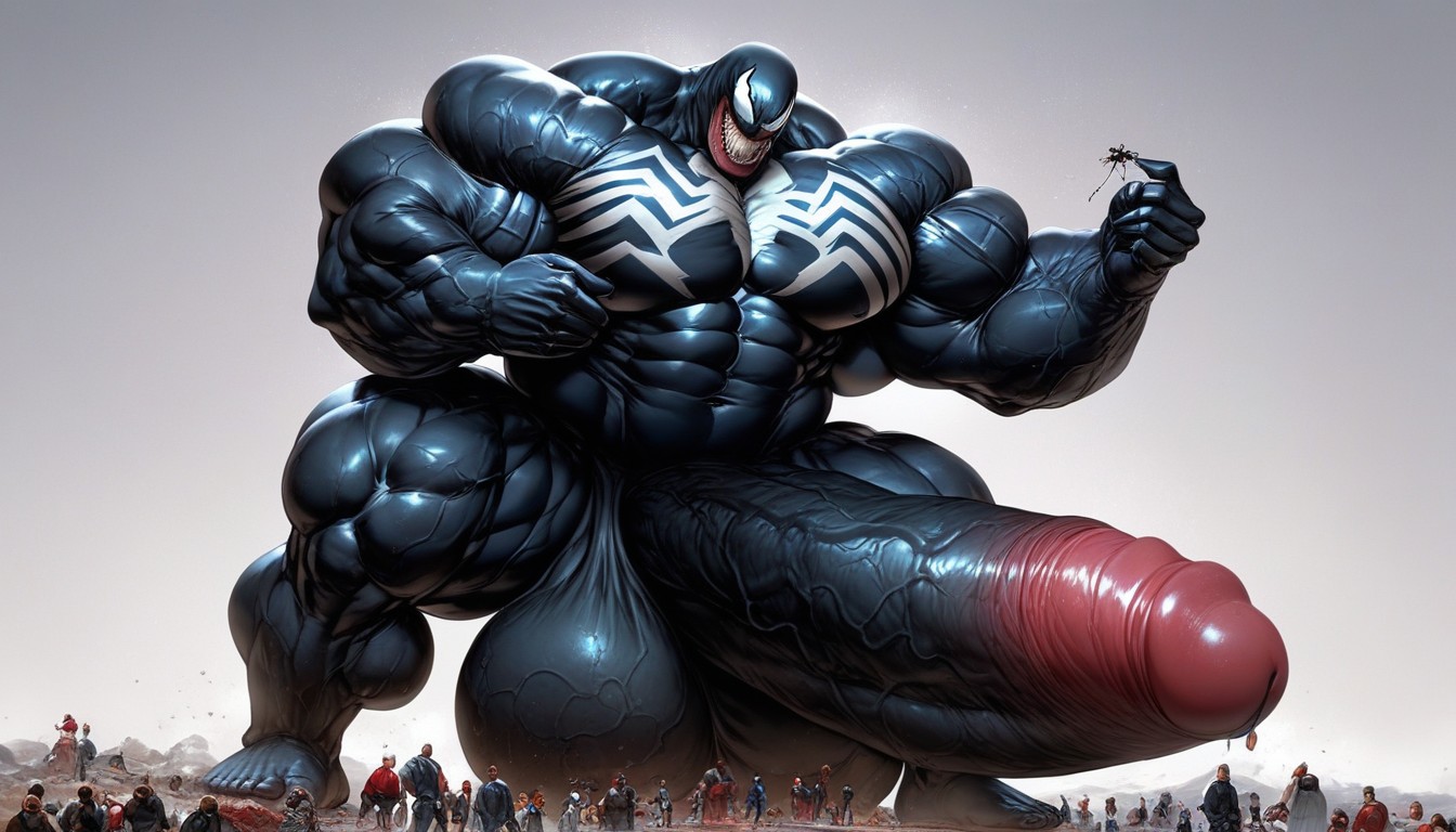 Naked, Big Man, Extreme Proportions AI Gay Porn