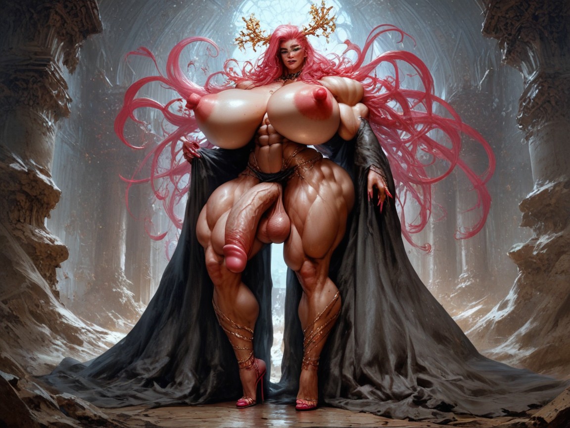 Extremely Muscular Legs, Pink Nipples, Extremely Nipple Bulge Porno shemale IA