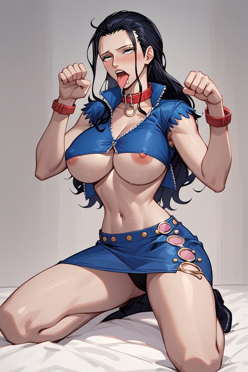 Ahegao, Sllm Thick, Pet Pose Hentai IA pornografia