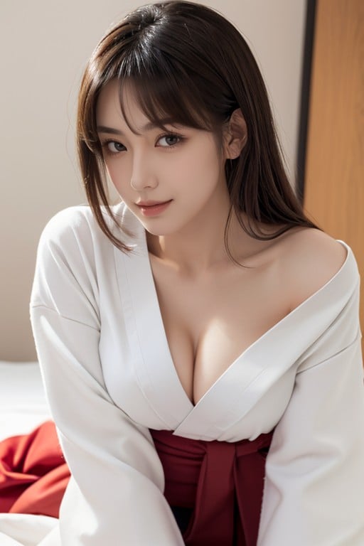 Tatami, Natural Breast, Covered Over Me Asian AI Porn