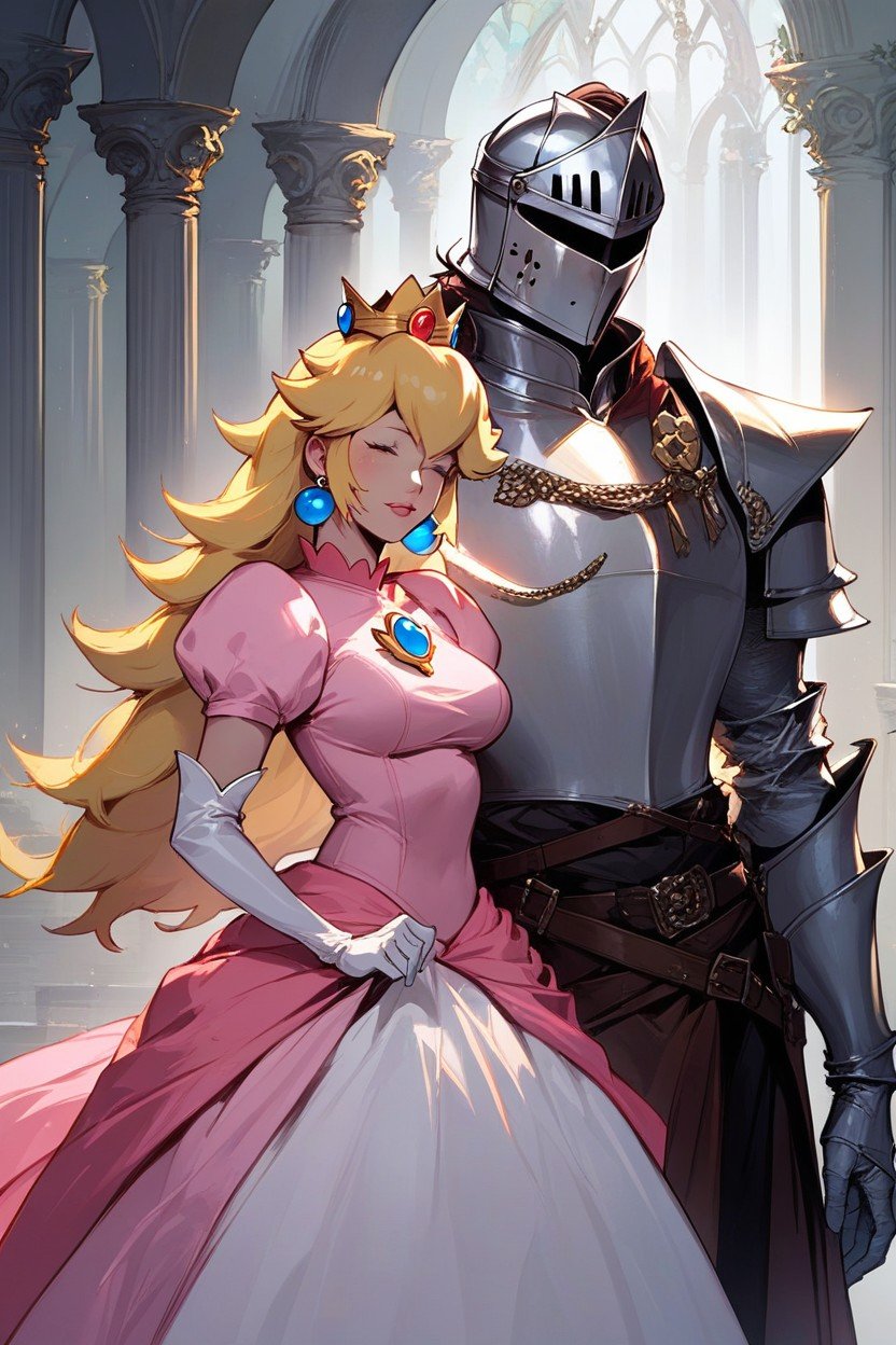 Princess Peach Without The Background, 18+, 2 People Hentai AI Porn