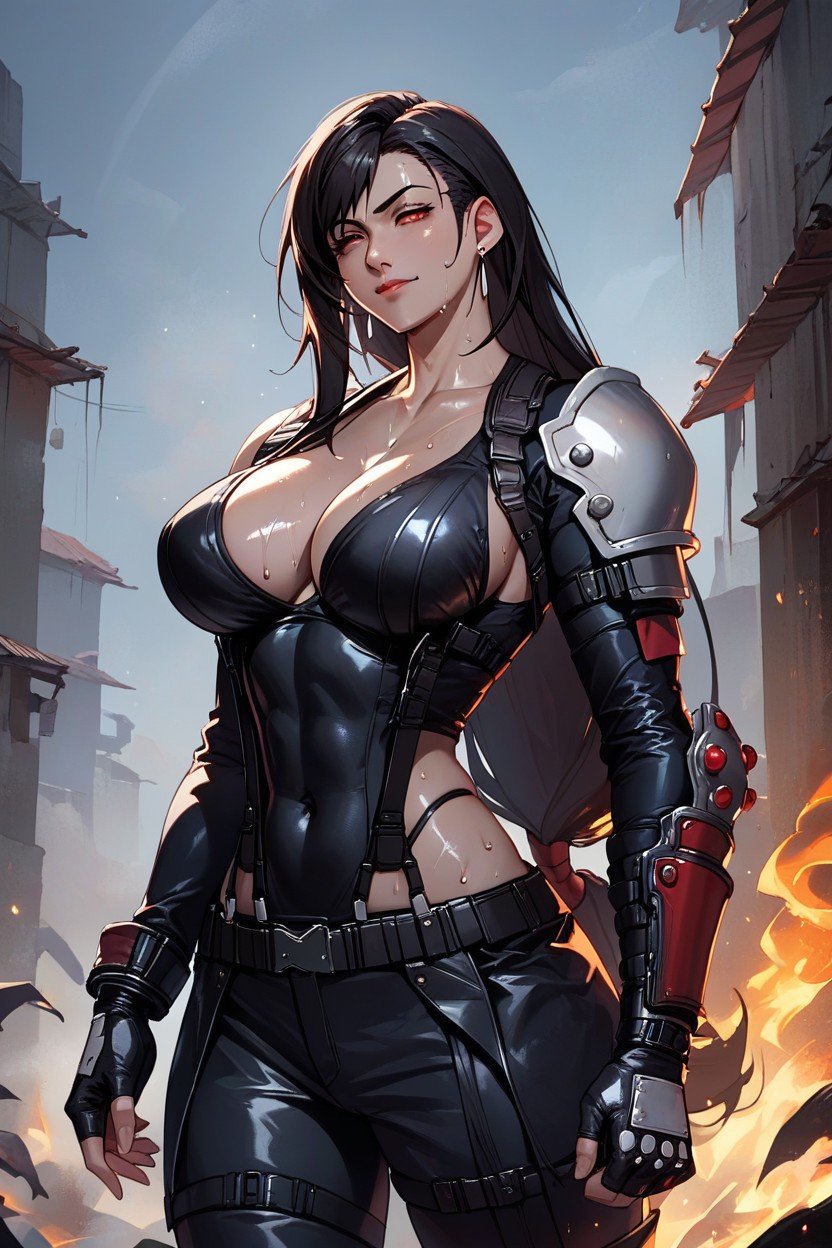 Helldiver Armor, High Waist G String, Sweating Hentai IA pornografia