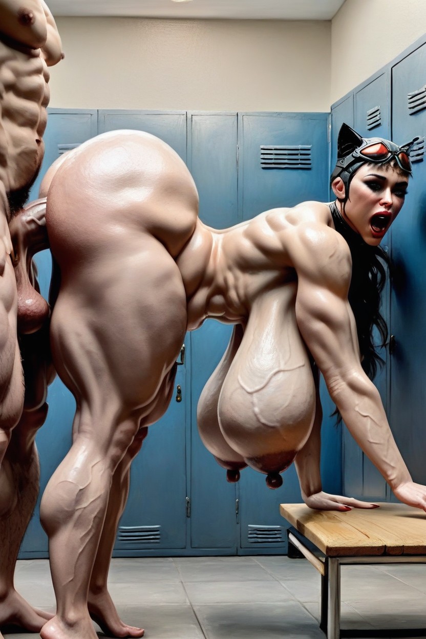 Big Veiny Nipples, Fit Arms, The Man Has Abs AI Porn