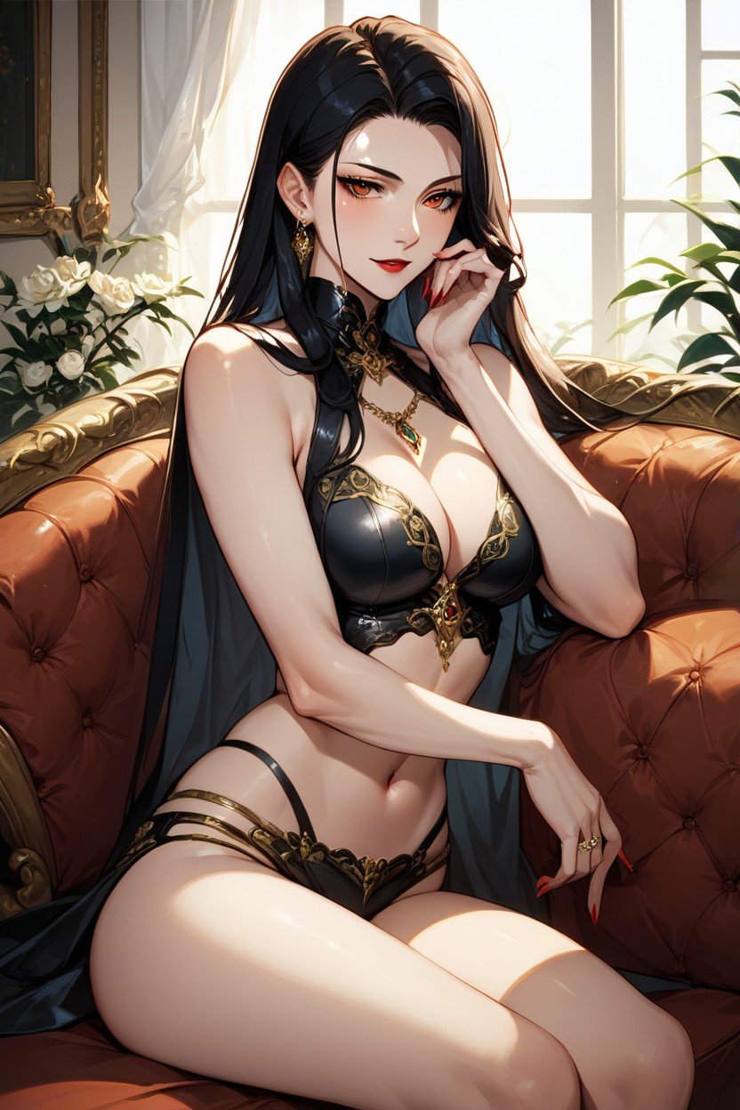 Seductive, On A Couch, 18+ Hentai IA