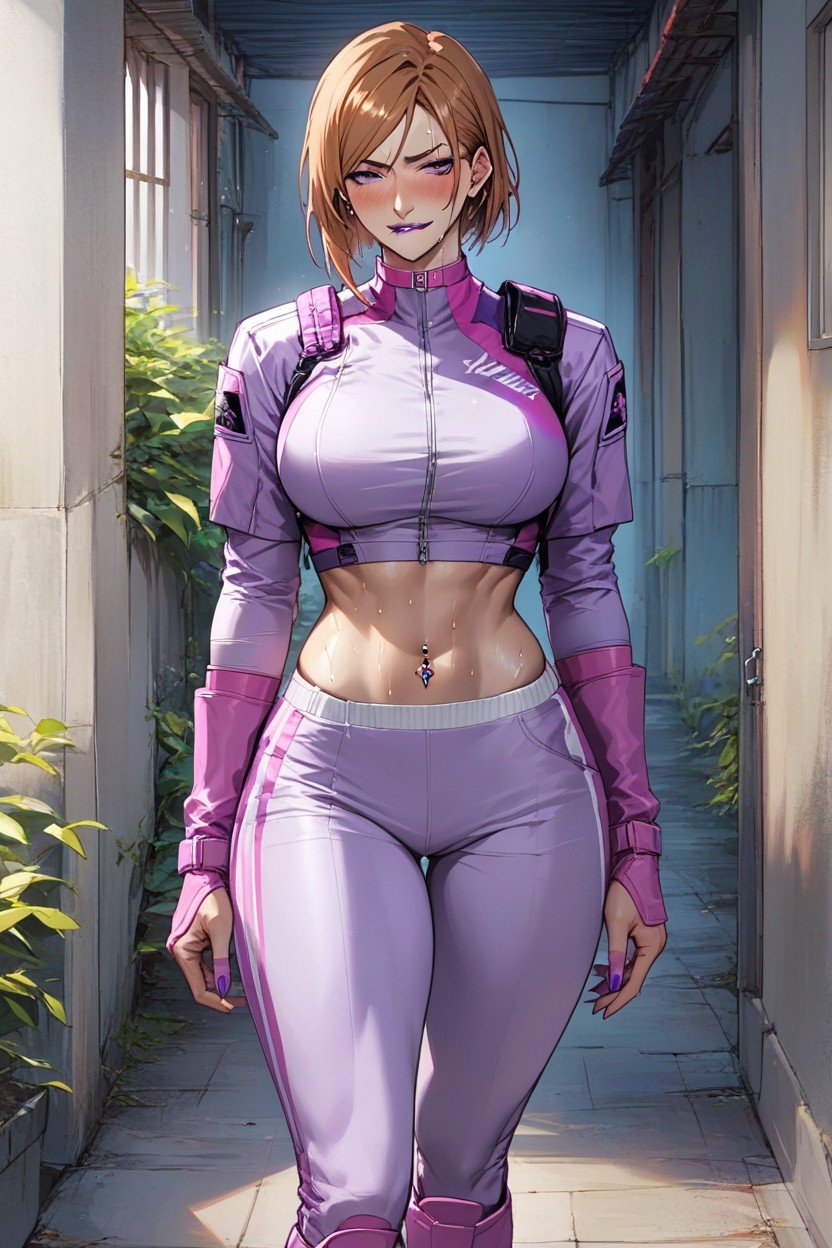 Wide Hips, 18+, Form Fitting Clothes Hentai IA pornografia