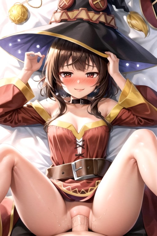 18+, Megumin (isekai Quartet), Missionário Pornografia gay com IA