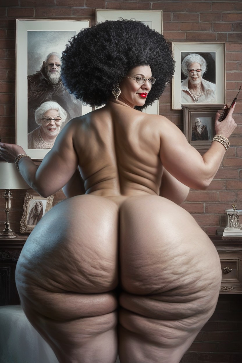 Gigantic Thighs, Desnuda, Insanely Huge Booty Porno IA
