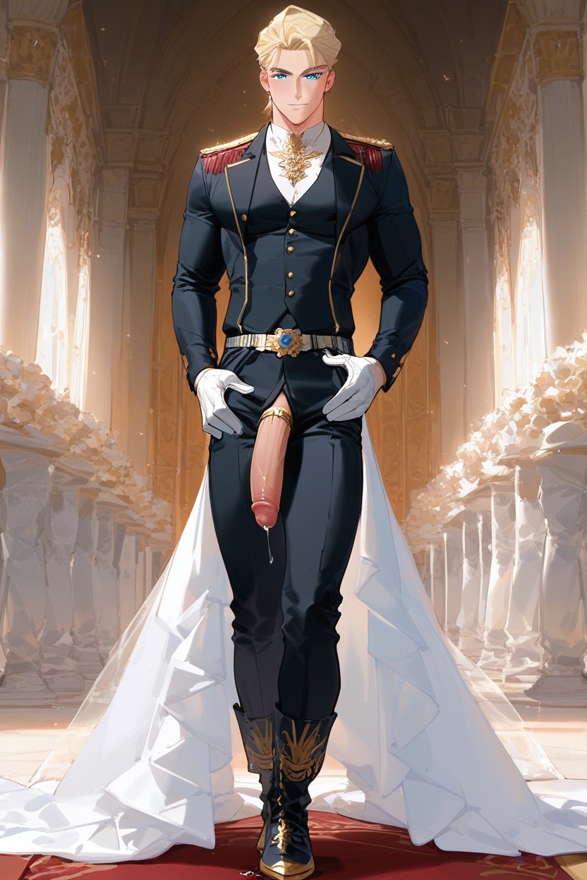 Dreamy Aura, Palace, Well Defined Body AI Gay Porn