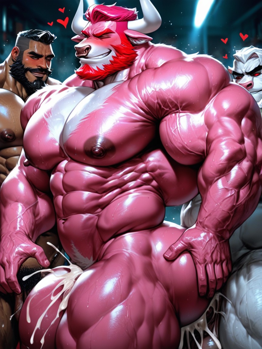 Rolling Eyes, Pussy, Big Body AI Gay Porn