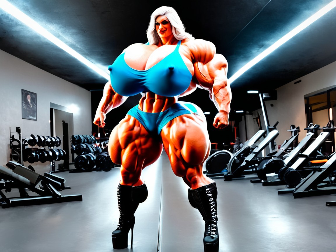 Abs, D Render, Breast MILF AI Porn