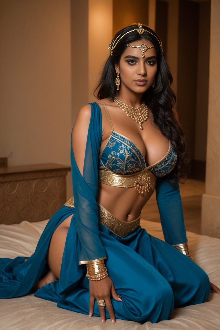 Hindu Aesthetic, Waist, Solo AI Porn
