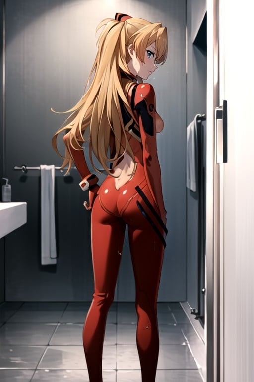 Hands On Hips, Rear View, Mushoku Tensei Asian AI Porn