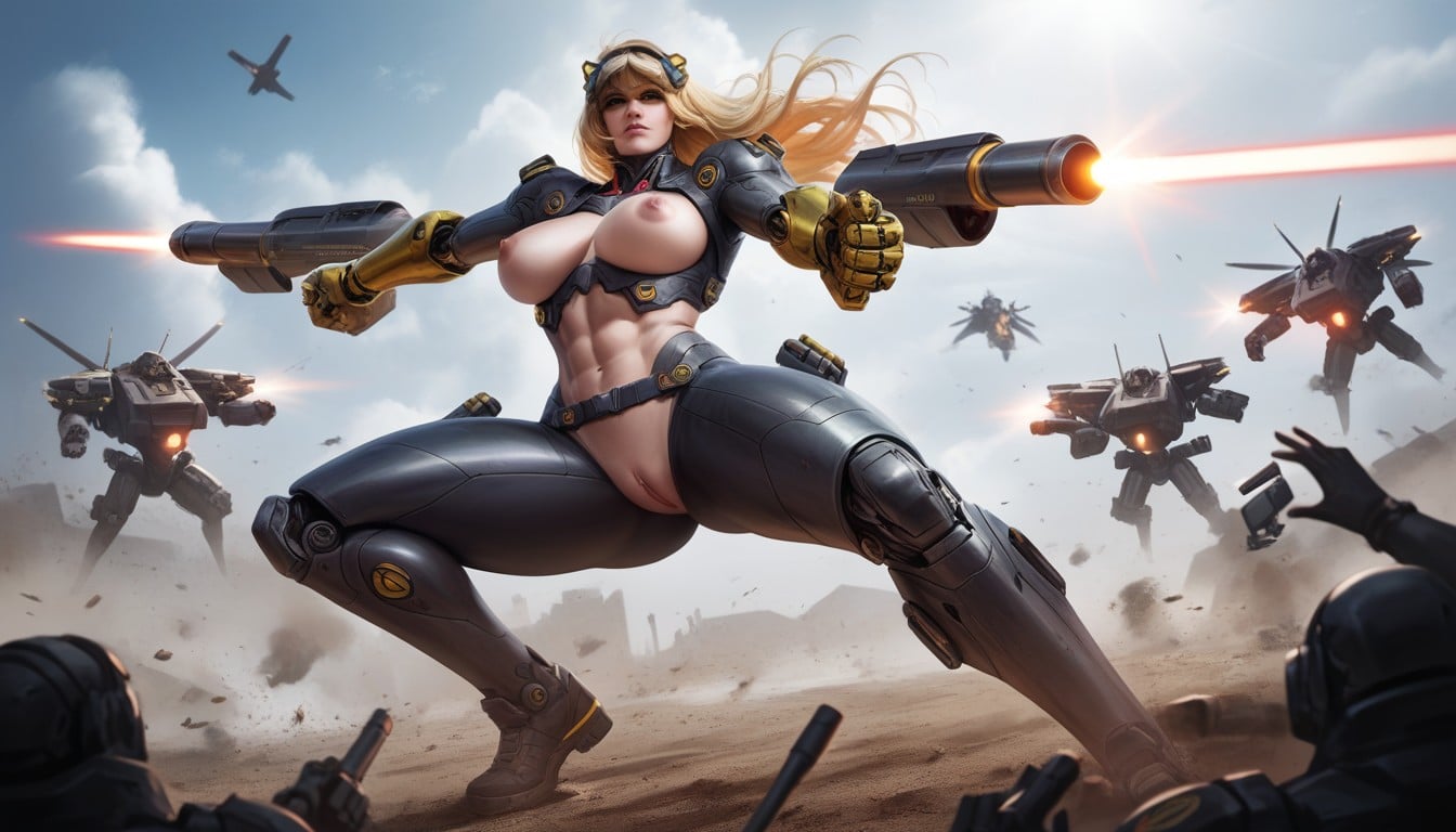 Weaponized Arm, 18+, Bullets Projectile Hentai AI Porn