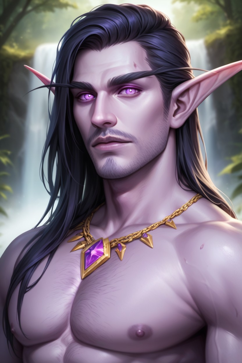Male Only, Looking At Viewer, Realistic Skin AI Gay Porn