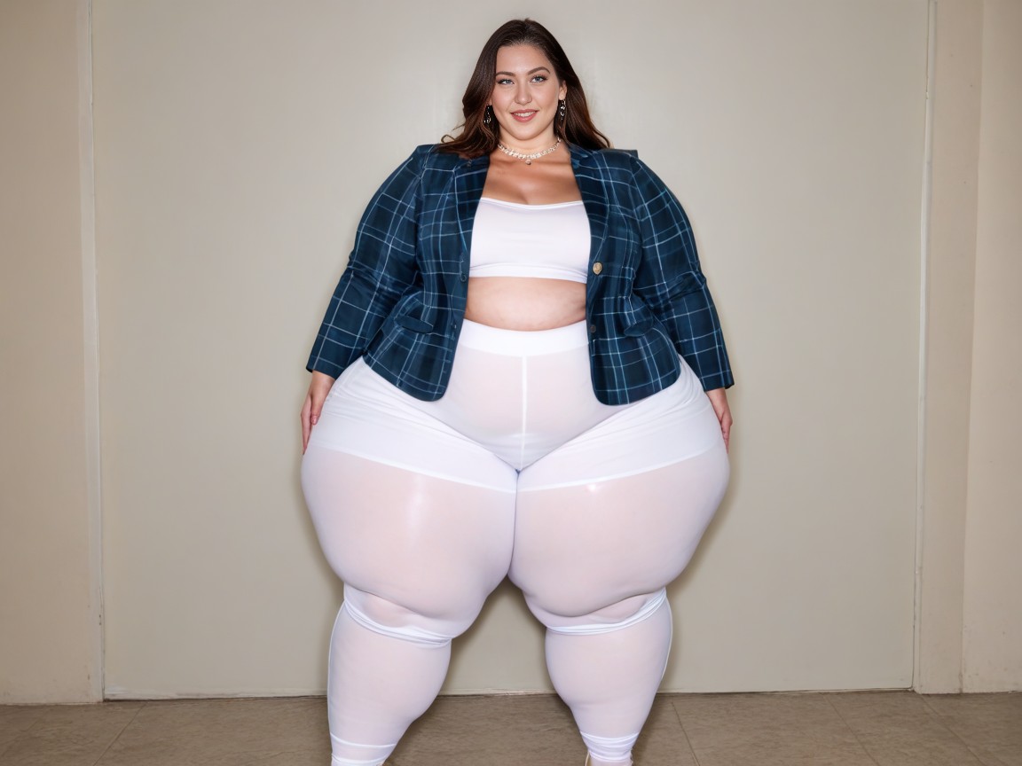 American, Hyper Fat Legs, Hyper Fat Hips AI Porn