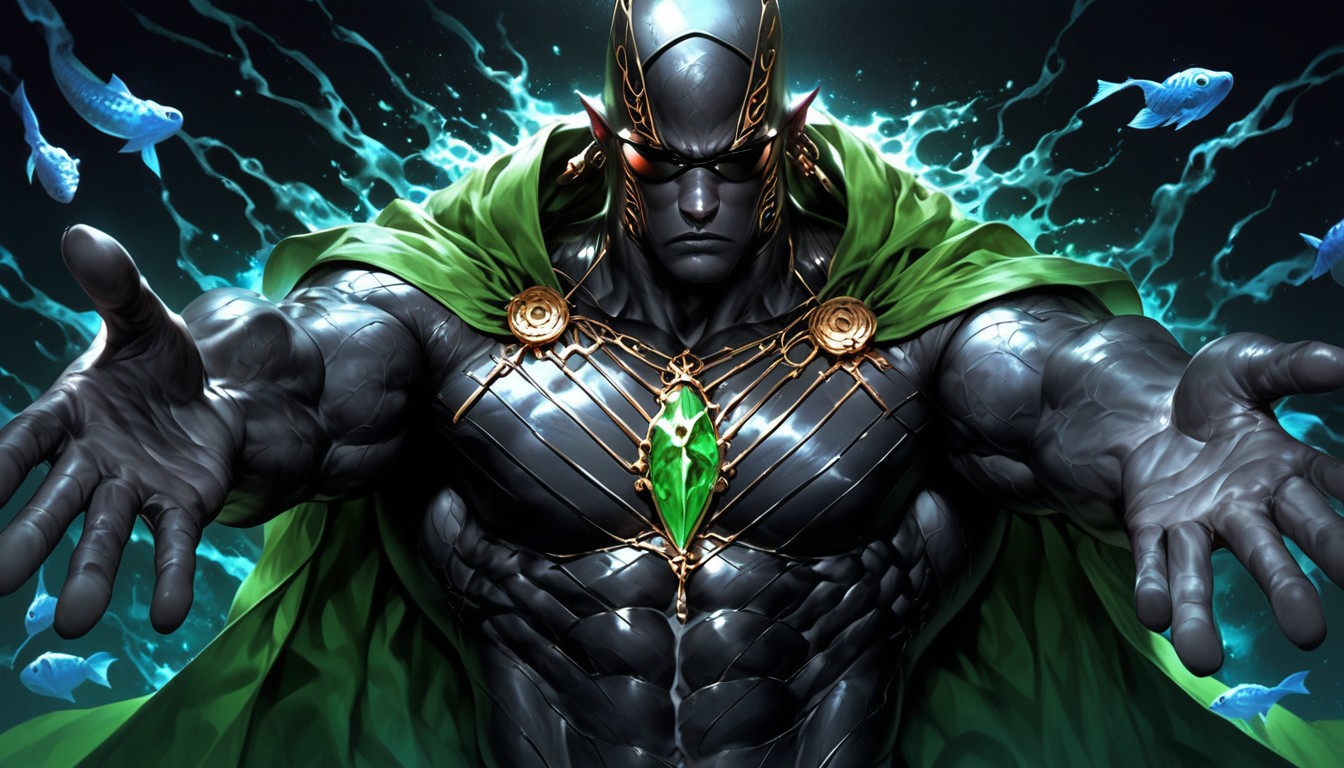 Black Body, Arms Are Apart, Enhanced Shadows Hentai AI Porn