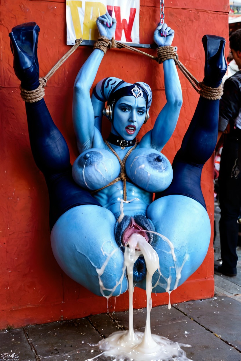Bdsm, Overflow Creampie, Long Nipples AI Porn