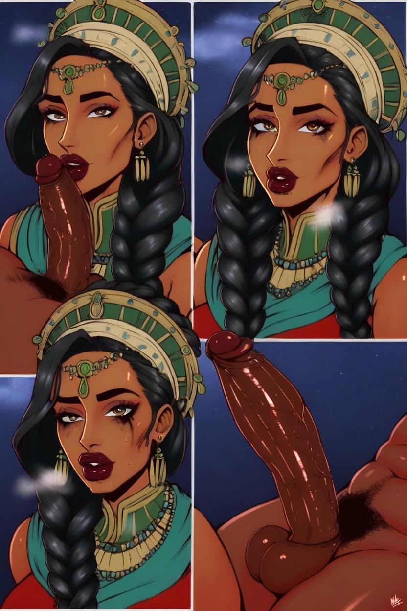 Dynamic Poses, Makeup, 30+ Porno indio IA