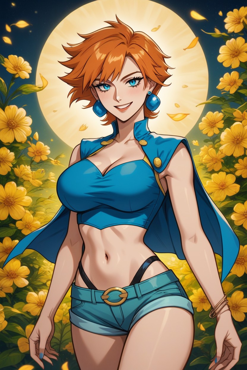 Big Massive Boobs, Loraopenjourney Lora The Art Style Is Highly Detailed, Sexy Waist AI Porn