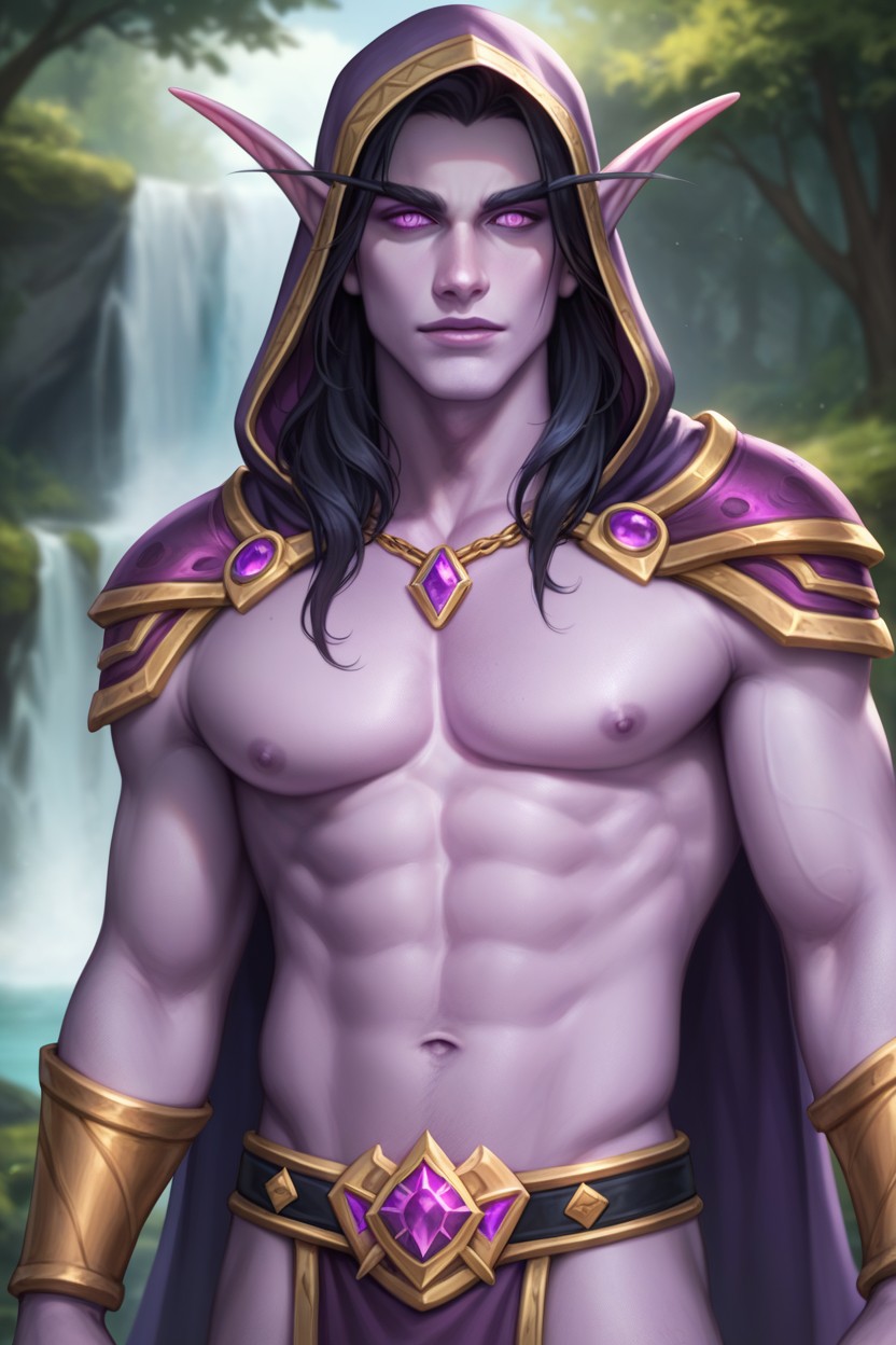 Male Only, Close Up Face, 18+ AI Gay Porn