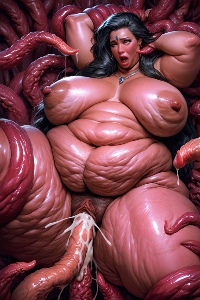 Tentacles Are Skin, No Arms, Tentacles AI Porn