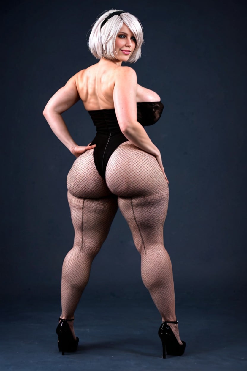 Freckles Face, Seductive Pose, Best Detailed Hair AI Porn