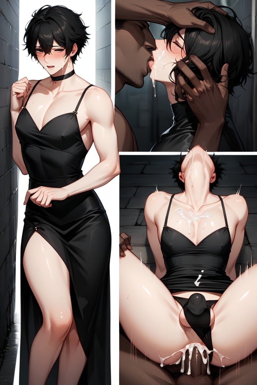 Rounded Ass, Embarrassed, Size AI Porn
