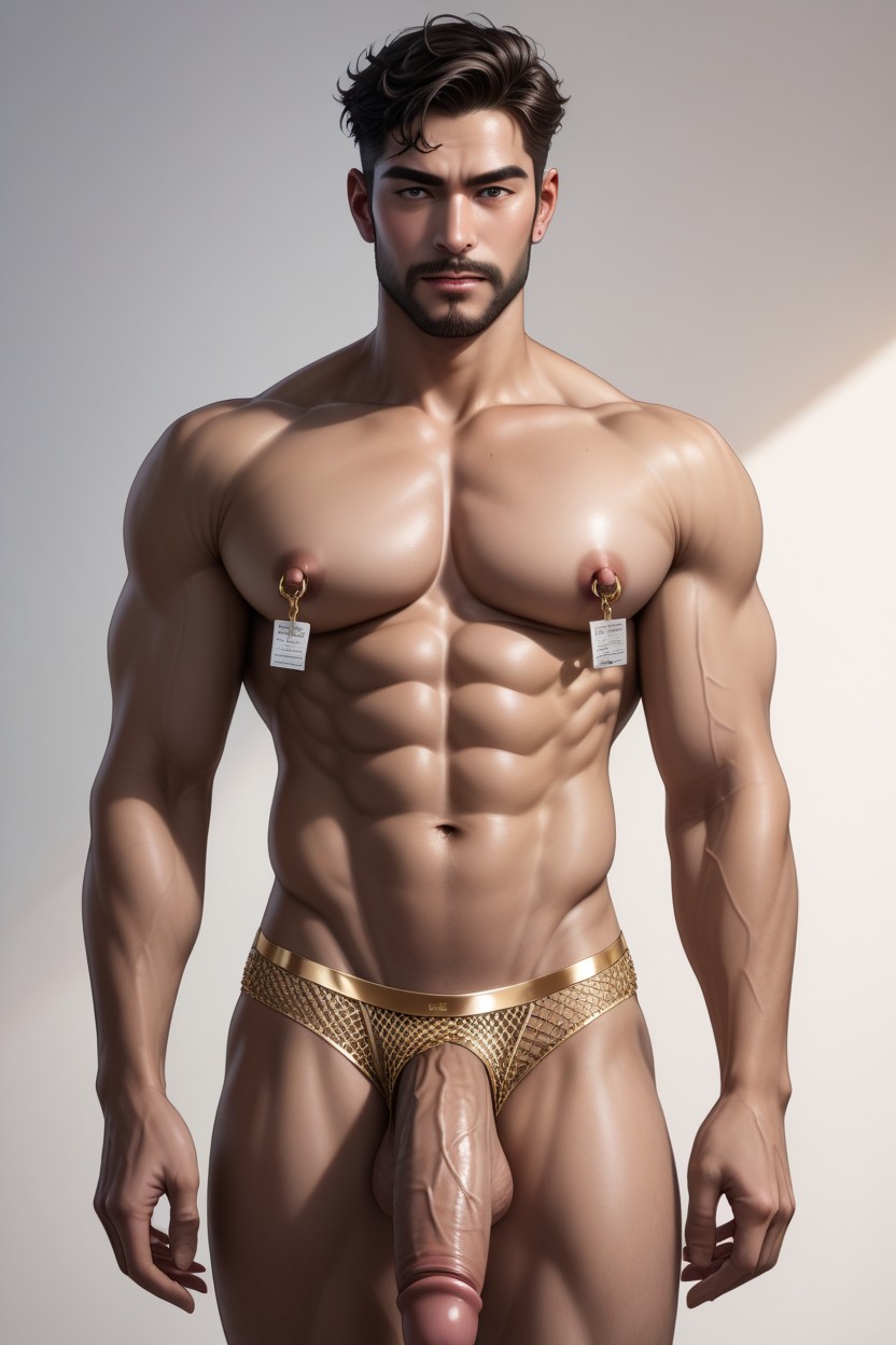 His Penis Is Erect, Sexy, His Penis Is Hard AI Gay Porn