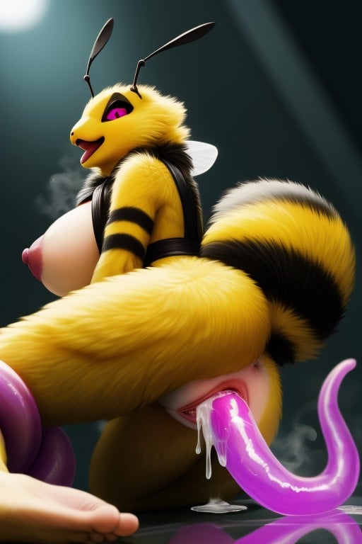 Female, From Back, Ant Legs Furry AI Porn