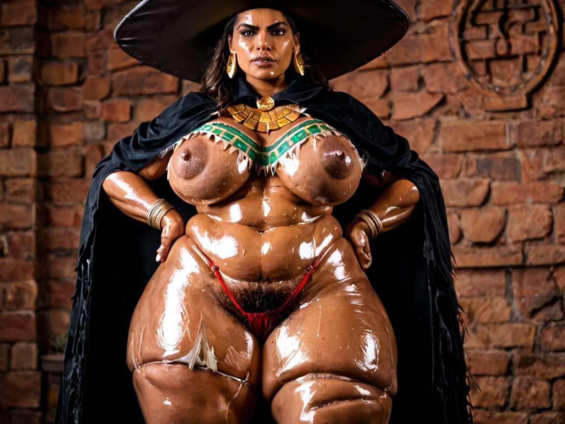 Extremely Large Ass, Extremely Angry, Thong MILF AI Porn